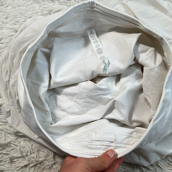 Lululemon Quick Pace Skirt (13") White - Picture 4 of 7
